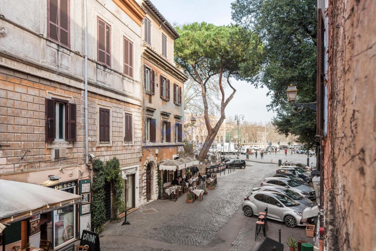 Cozy Entire Apt Close To Piazza Trilussa روما المظهر الخارجي الصورة